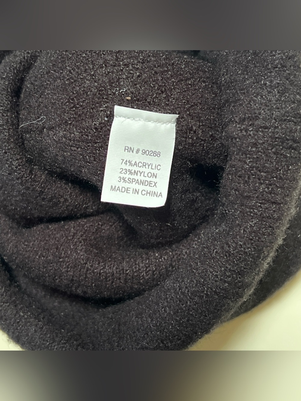 Adidas Beanie Black Unisex Metal Logo - Picture 4 of 5